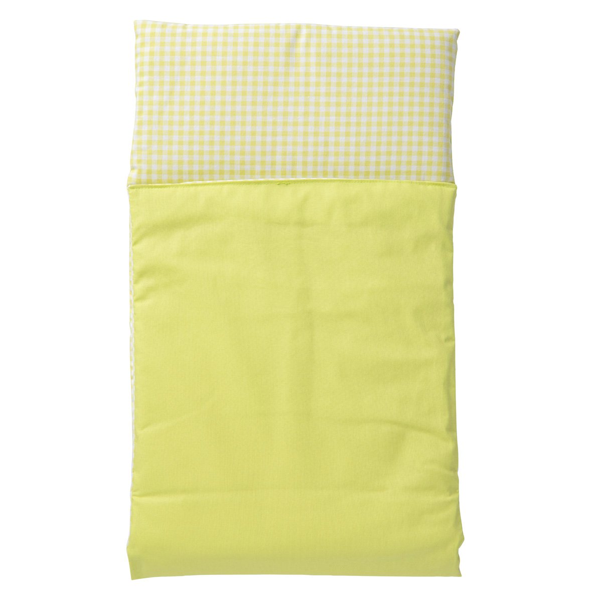 Van Dijk Toys Duvet - Green White checkered