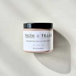 Pink Clay Body Mask – Rejuvenating Formula with Rose & Calendula– 200 g | Detox, Smooth, Vegan