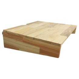 Durable wall rack FENCY - shelf record player (46x38 cm)