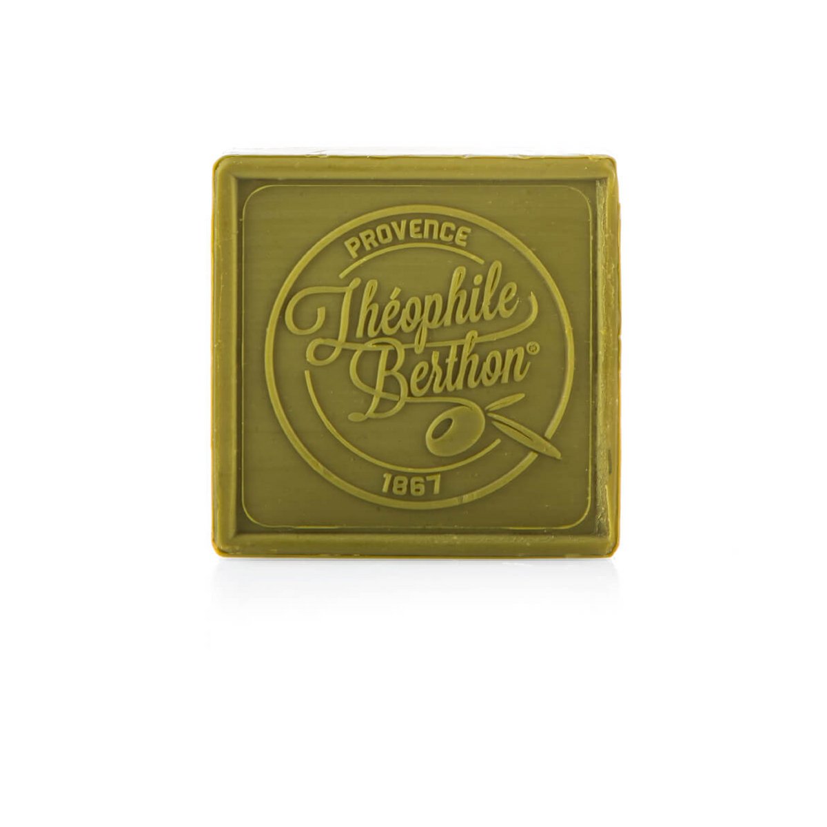 Jabón tradicional de Marsella 100% aceite de oliva. Sin perfume ni conservante. Cuadrado 100g