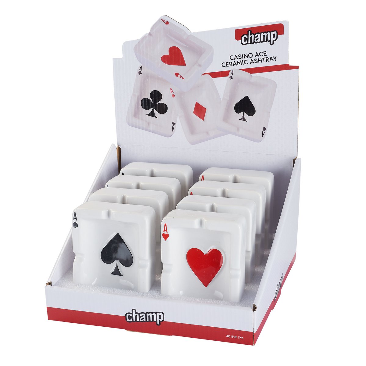 Cenicero y casino