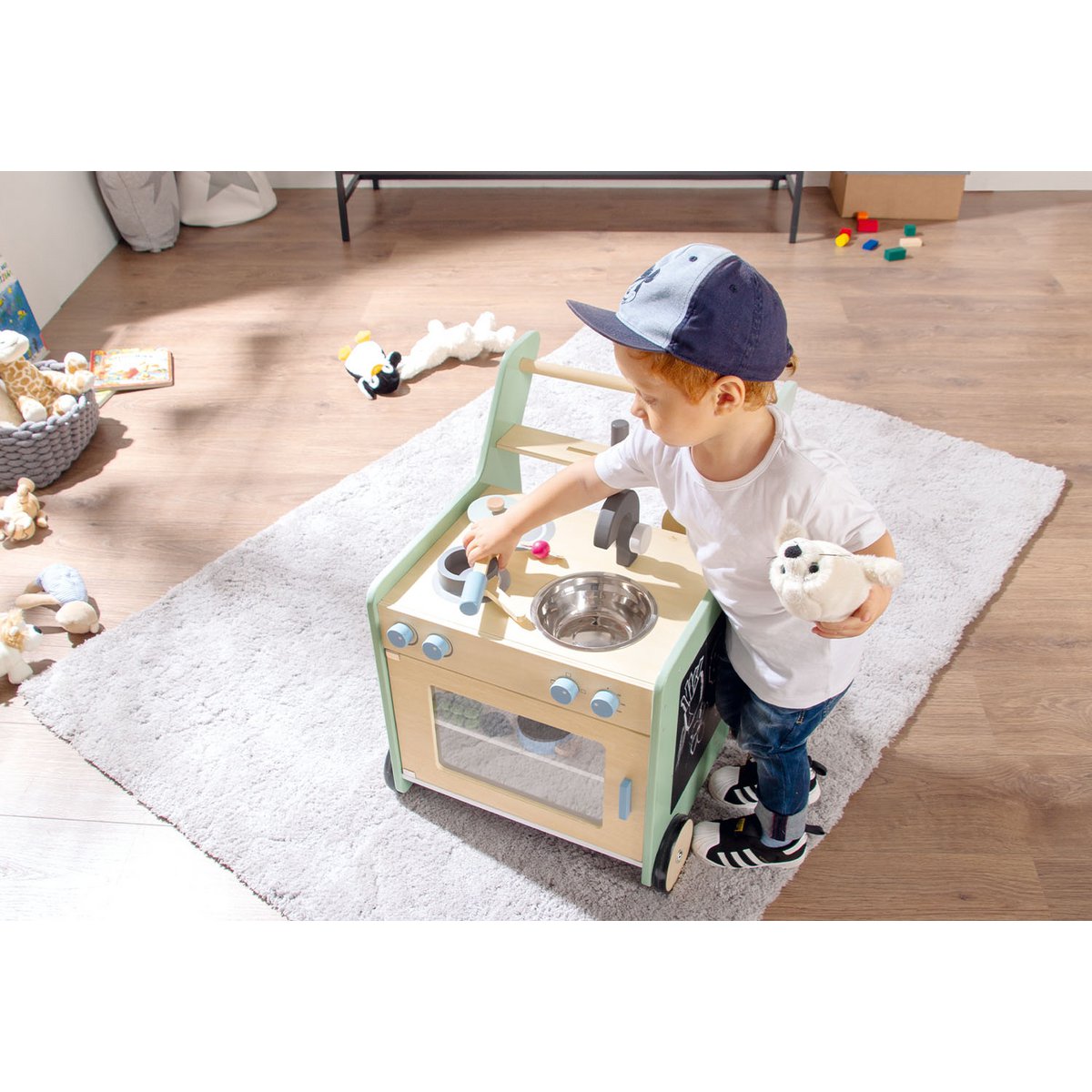Children´s kitchen „Kalle”, green