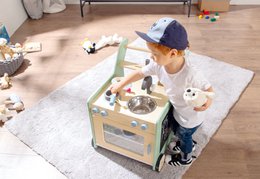 Children´s kitchen „Kalle”, green