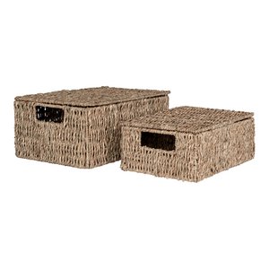 Venoso Baskets - Natural, Seagrass - Set of 2