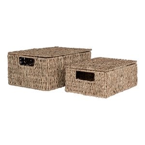 Venoso Baskets - Natural, Seagrass - Set of 2