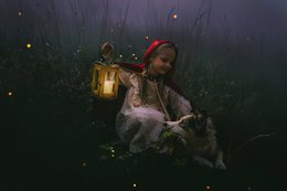 "Lille Rødhætte" Magic Cape