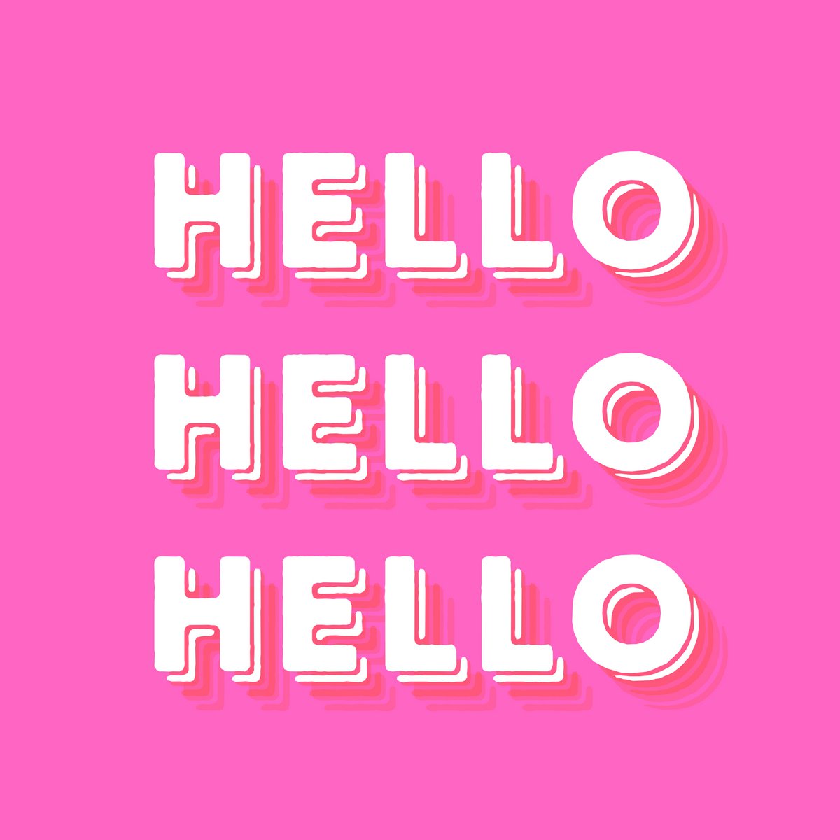 Forex Tile 10x10cm - Hallo - %23101030001