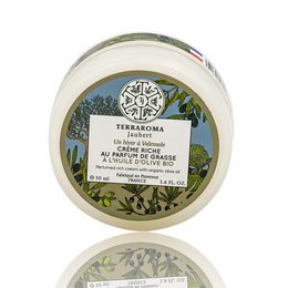 Rich cream olive body lotion with natural olive oil and olive leaf extract.
