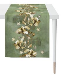 3620 corredor verde / dorado - 46x140cm