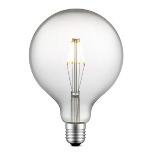 Home Sweet Home dimmbare LED Carbon A E27 G125 4W 400Lm 3000K Klar