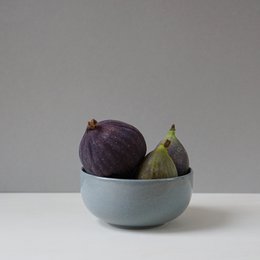 Mini Hollyhock bowl - fjord blue - 150 ml