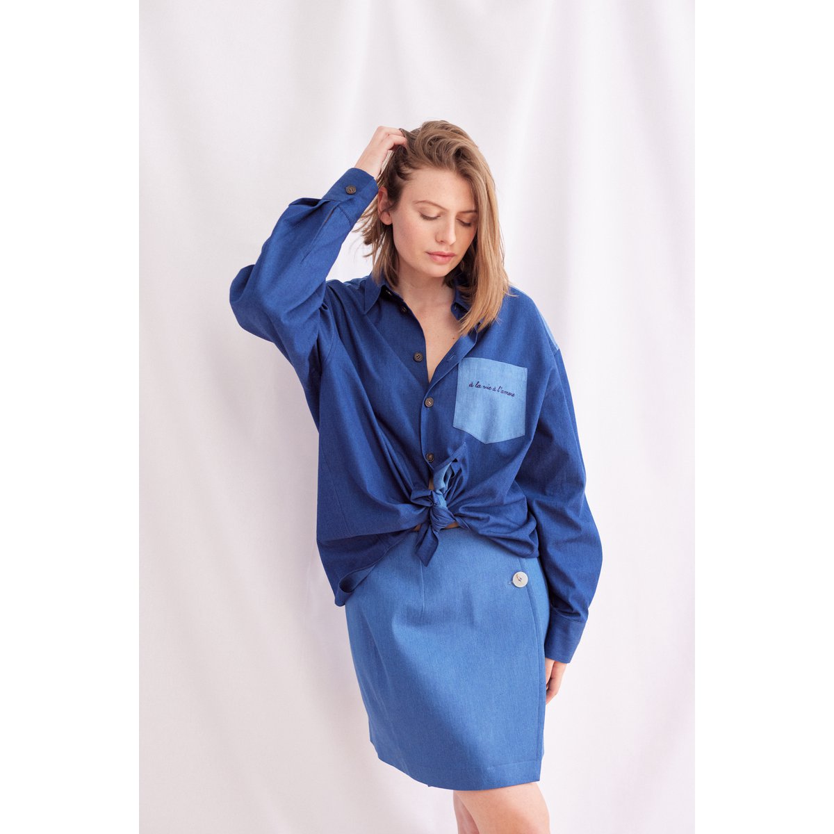 Chemise patchwork