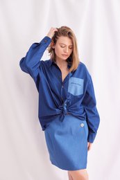 Chemise patchwork