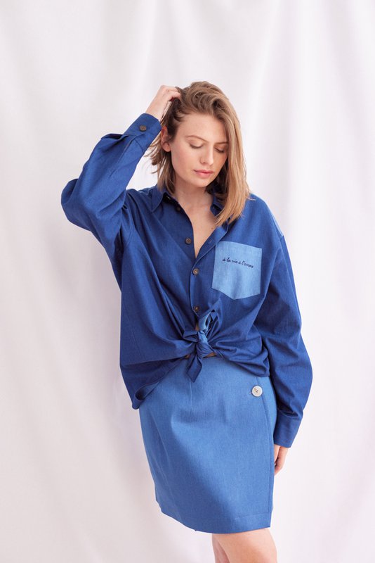 Chemise patchwork