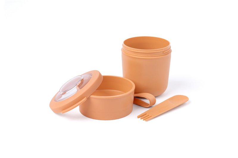 Tylla Duo Breakfast Bowl – Separate Compartments for Granola & Yoghurt On the Go (150ml + 450ml)