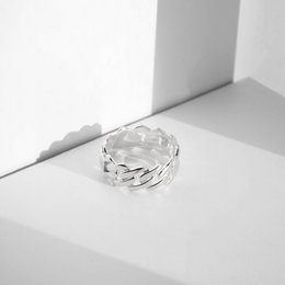 Ring CUBAN | 925 sølv