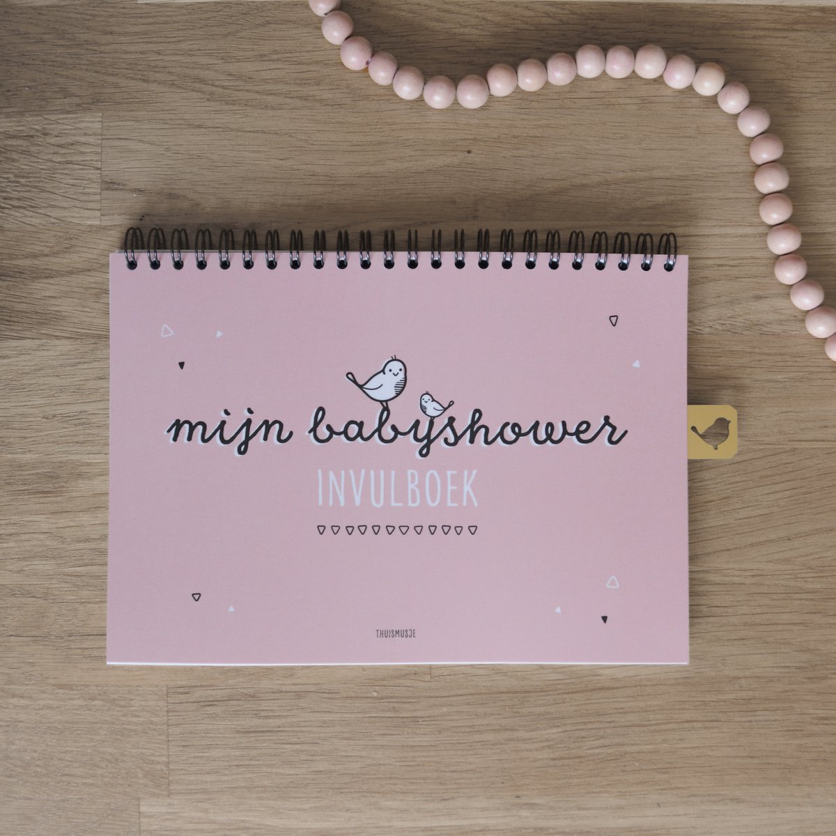 My baby shower fill-in book A5 | pink