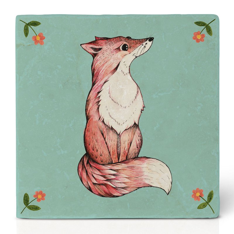 Tile coaster – Fox Natalie