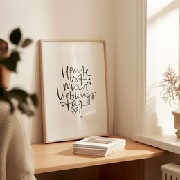 Poster: Heute ist mein Lieblingstag
