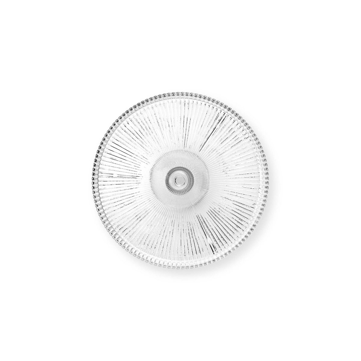 Cake Stand o/f Glass Clear Small 19.7x8.3cm