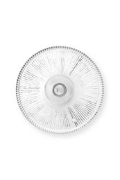 Cake Stand o/f Glass Clear Small 19.7x8.3cm