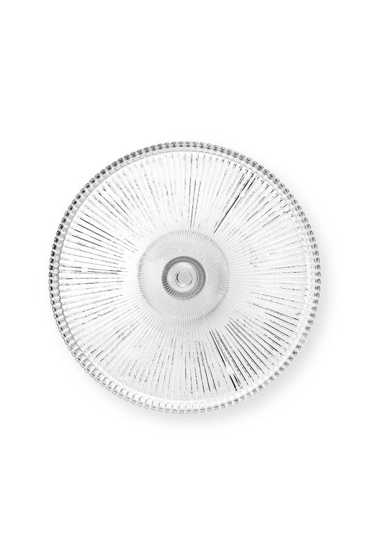 Cake Stand o/f Glass Clear Small 19.7x8.3cm