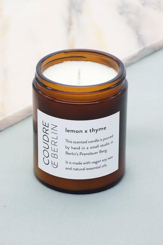 lemongrass x thyme / ESSENTIALS Duftkerze