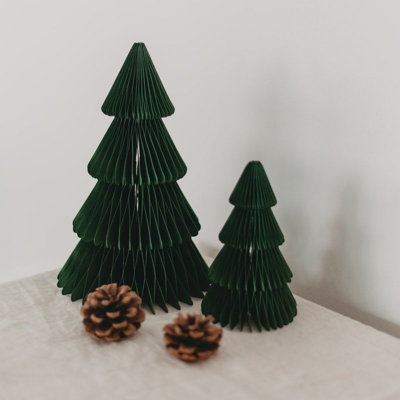 Paper fir 2 Set dark green (PU = 6 sets)