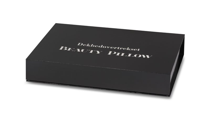 Beauty Pillow® Bettbezug-Set – Schwarz 140 x 200/220