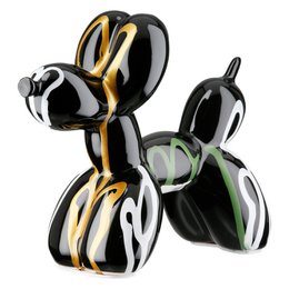Figure Dog Scuro Multicolored; Black H. 15 cm, ve 2