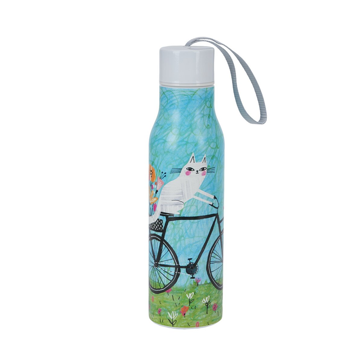 DUO CATS Thermal Bottle 500ml, BICYCLE, giftbox