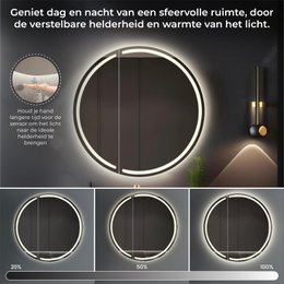 Halo 80 CM Spiegelkast