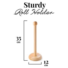 Houten Keukenrolhouder - Keukenrolhouder 35 x 12 cm