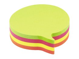 info vorm still 70x70 Tekstballon Assorti 200 Vel