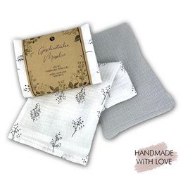 Grau/Flower White