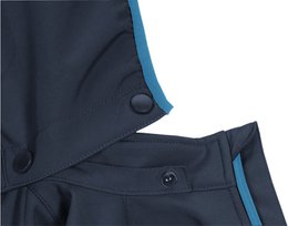 Softshelljack - marineblauw