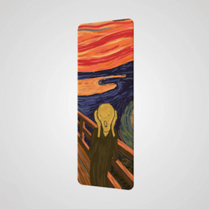 Lenticular Bookmark Orange Panda 3D After The Scream by Munch 368OP Verpakt per 10 stuks