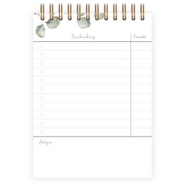 Liste de tâches Eucalyptus A6