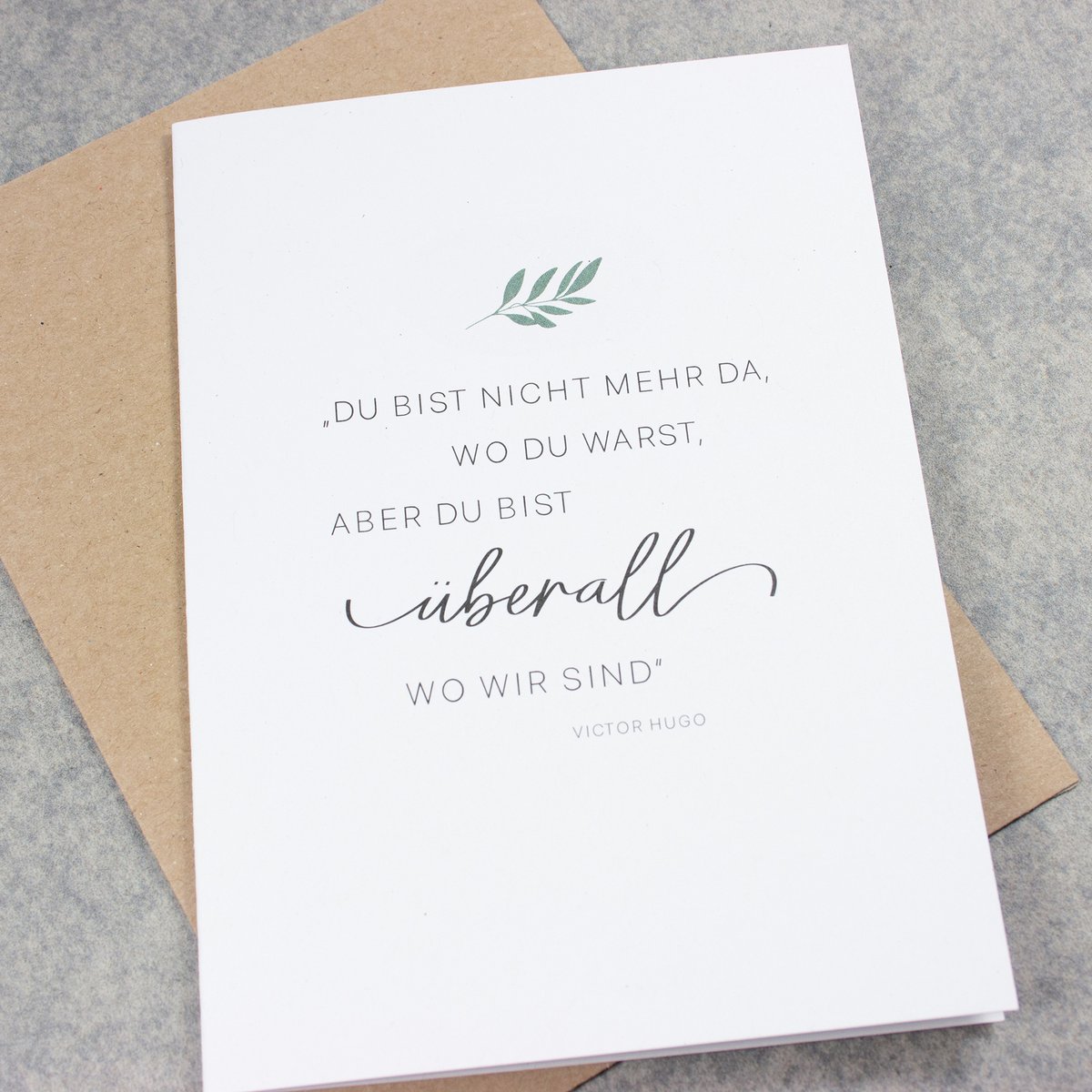 Sympathiekaart "Overal waar we zijn"