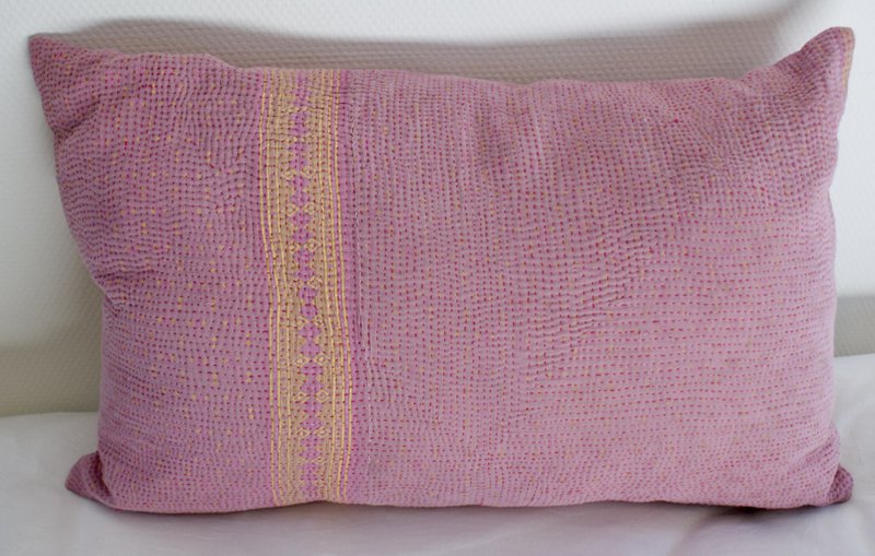 Funda de cojín Vintage Kantha AB-127
