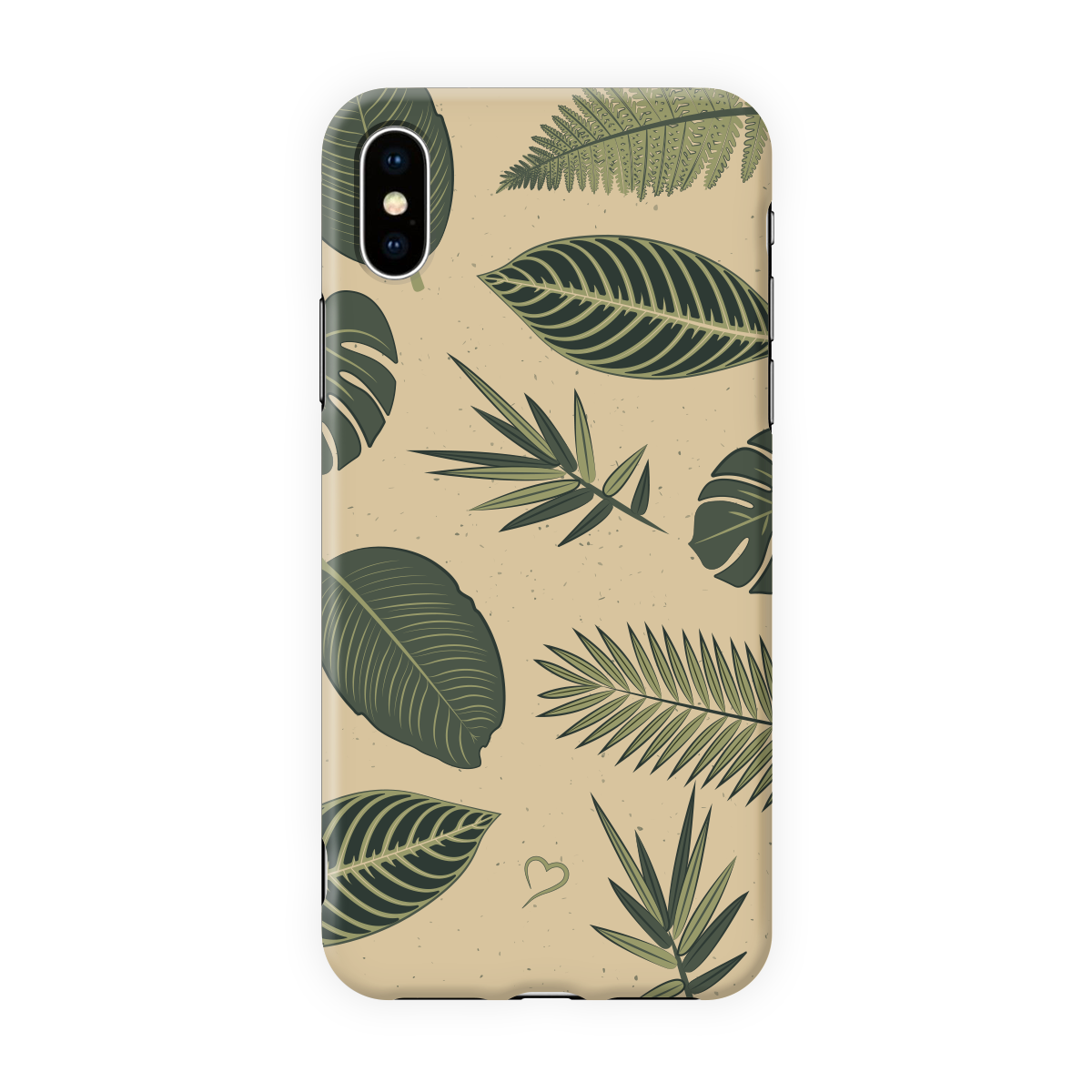 Vær-blad i dig selv Miljøvenligt iPhone cover