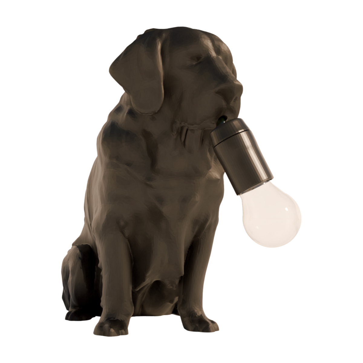 Golden Retriever bordlampe