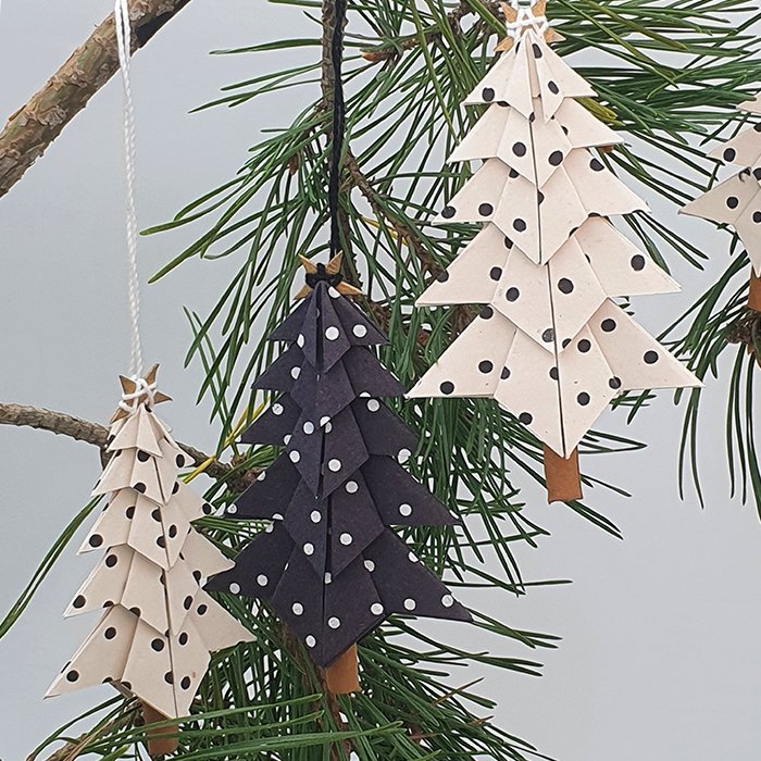 X-Mas Tree Dots set/5 in un sacchetto 900-001