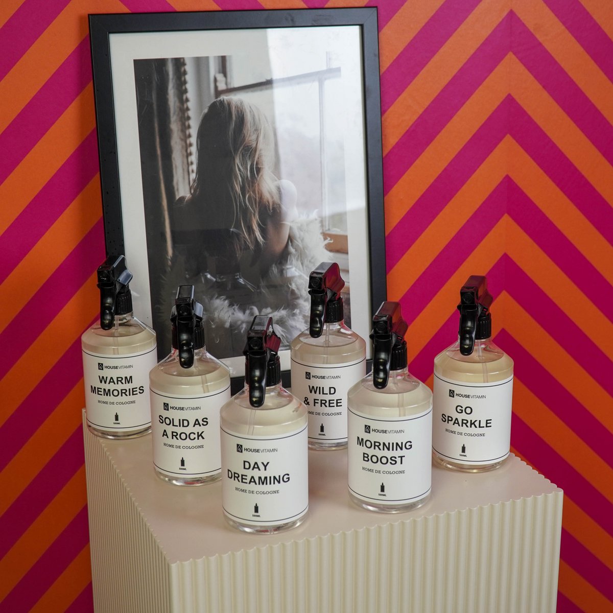 Roomspray - Vild og fri - Sød parfume - 500 ml