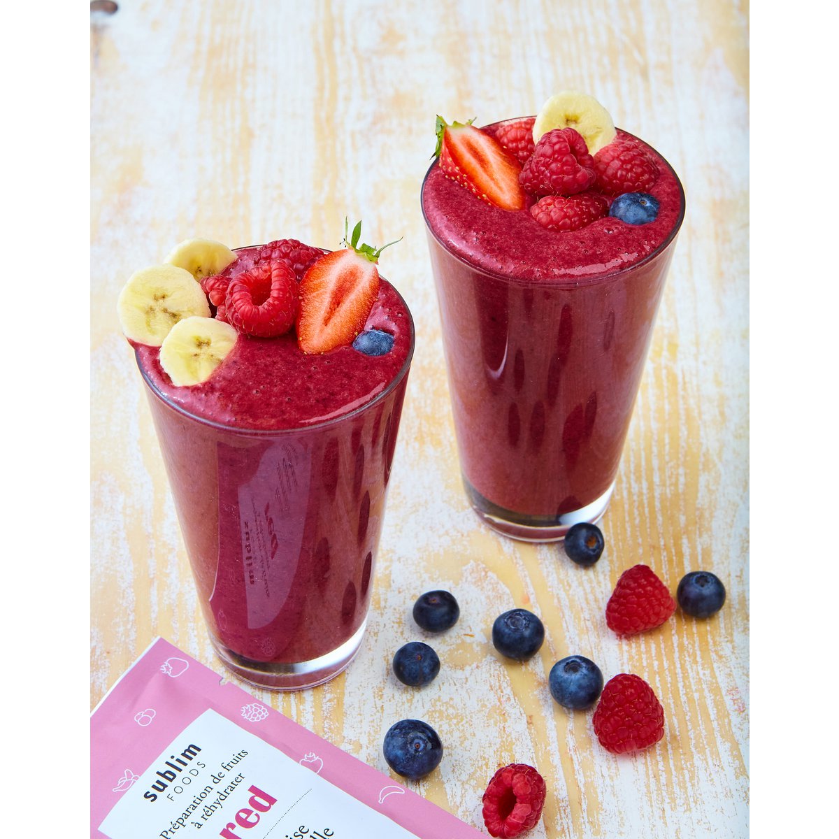 SINGLE Red - 100% pure fruit preparation to rehydrate