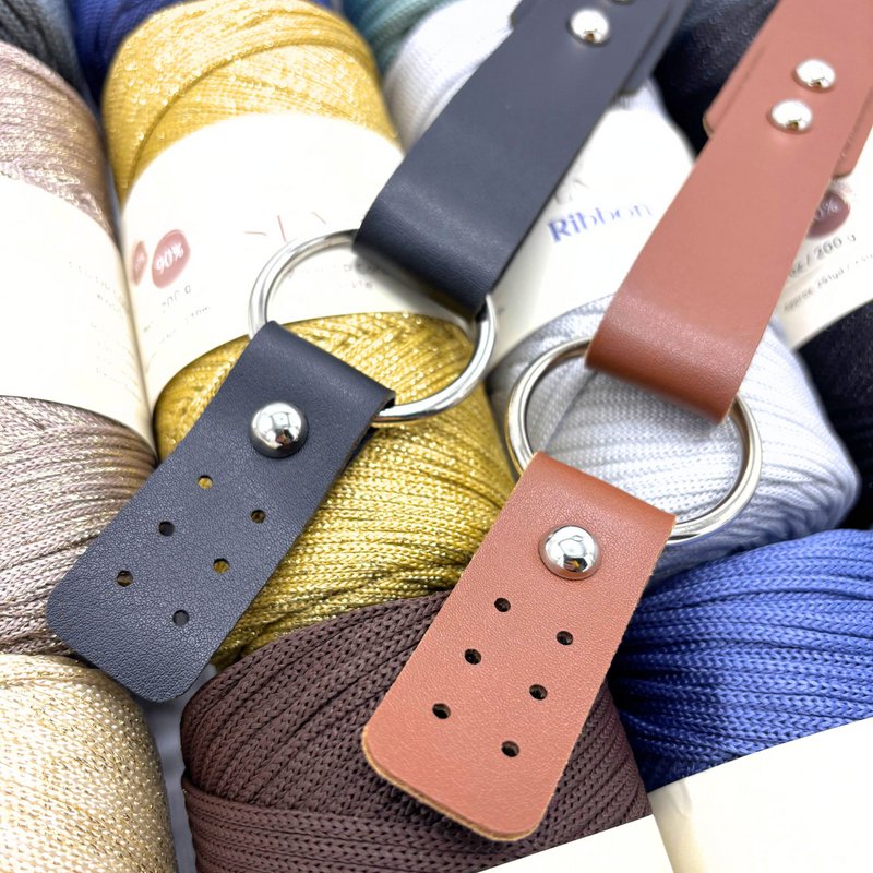 Ringtaschenriemen aus PU-Leder (72 cm)