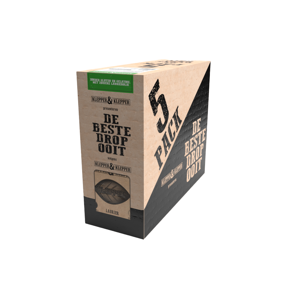 The Best Regaliz Ever Laurel pack de 5 (5x200 gr)