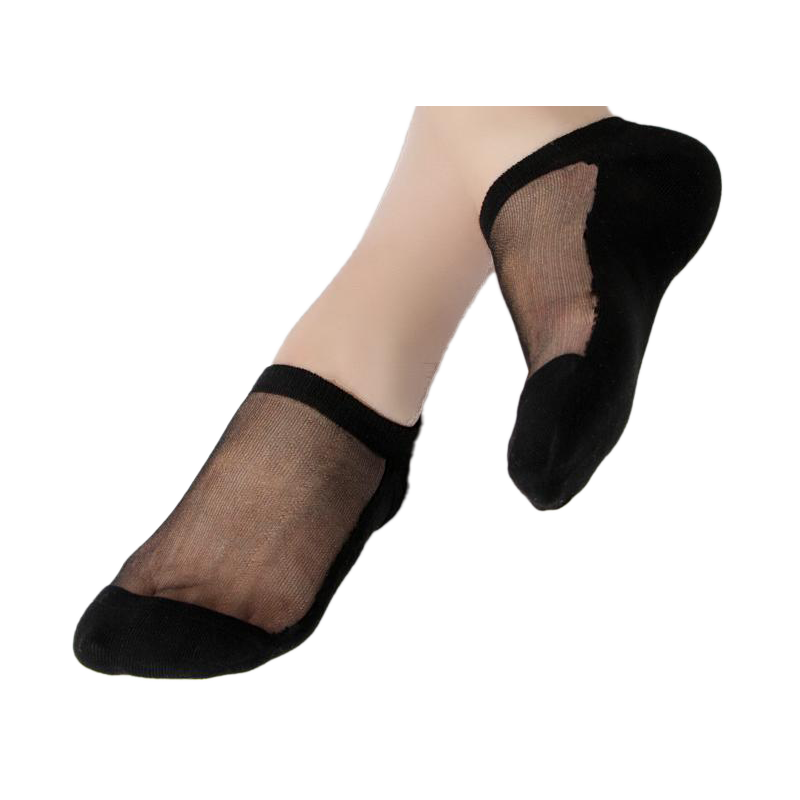 Be a Queen - Negro - Calcetines de mujer en velo ultrarresistente