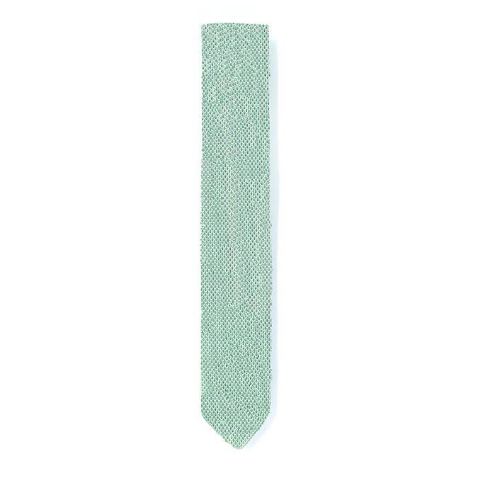 Pfefferminz-Strickkrawatte