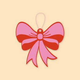 Geurhanger - Fashionable Bow